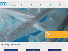 Tablet Screenshot of btmix.com